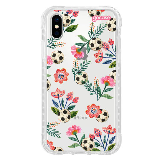 Capinha para celular  Futebol Floral