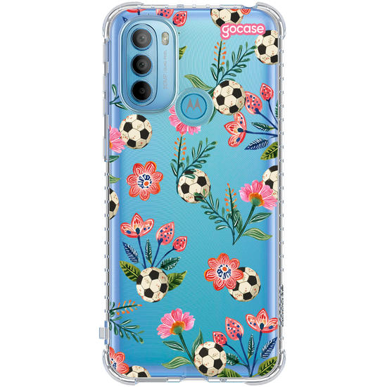 Capinha para celular  Futebol Floral