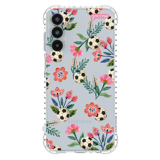 Capinha para celular  Futebol Floral