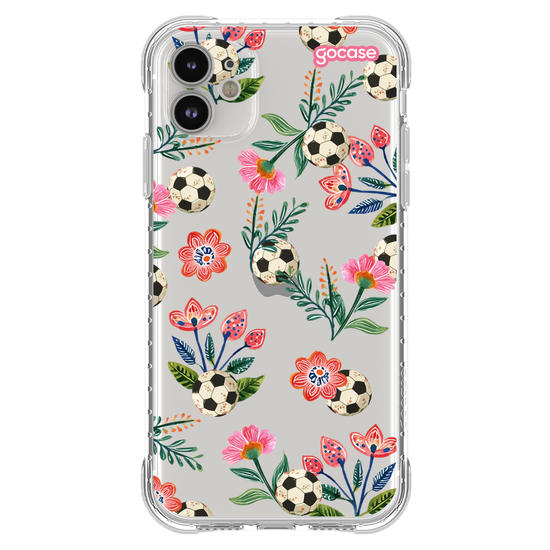 Capinha para celular  Futebol Floral