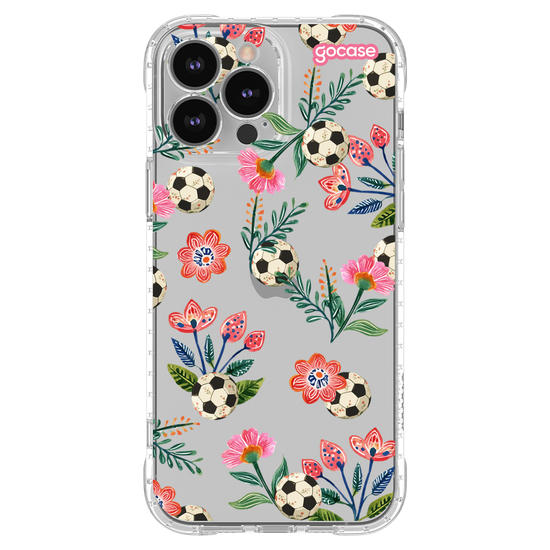 Capinha para celular  Futebol Floral