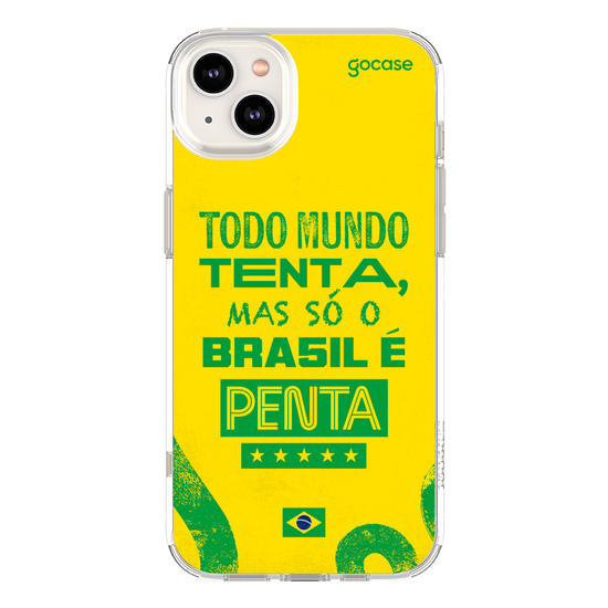 Capinha para celular  Só o BR é penta