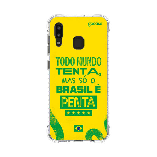 Capinha para celular  Só o BR é penta