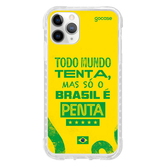Capinha para celular  Só o BR é penta