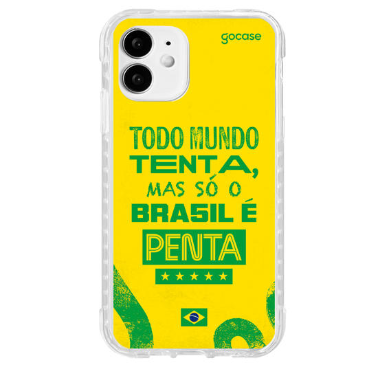 Capinha para celular  Só o BR é penta