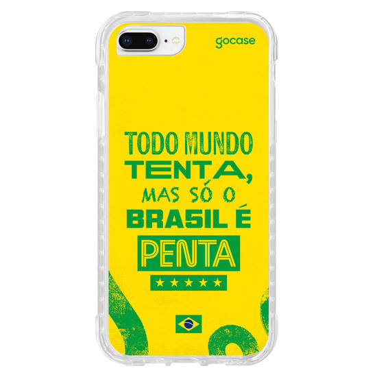 Capinha para celular  Só o BR é penta