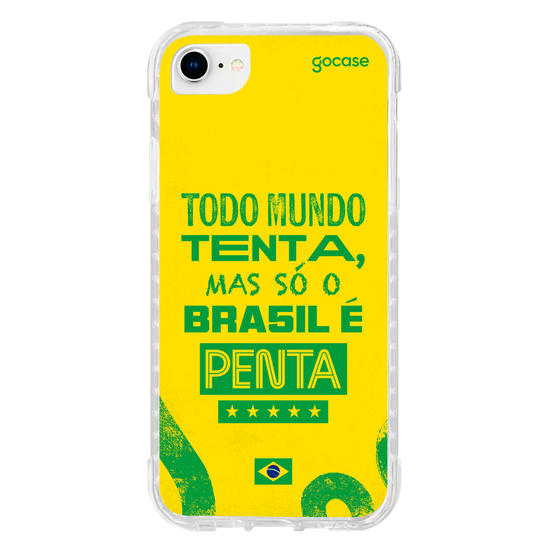 Capinha para celular  Só o BR é penta
