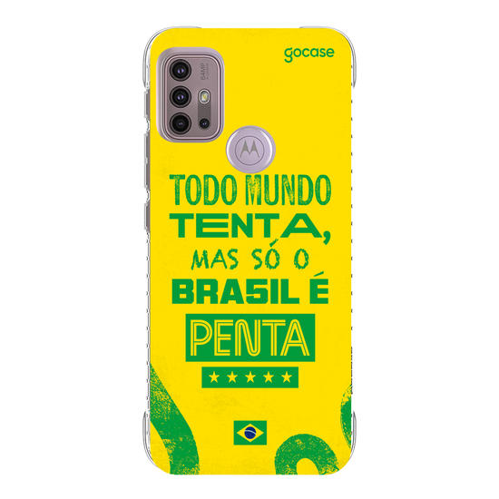 Capinha para celular  Só o BR é penta