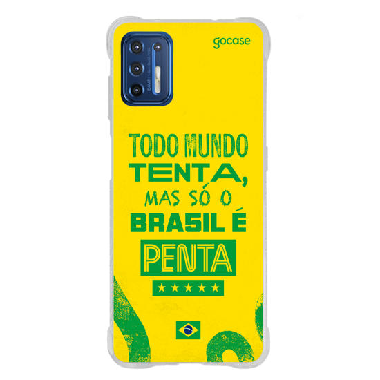 Capinha para celular  Só o BR é penta