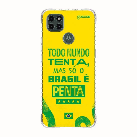 Capinha para celular  Só o BR é penta