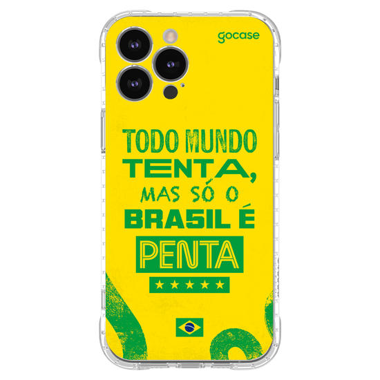 Capinha para celular  Só o BR é penta