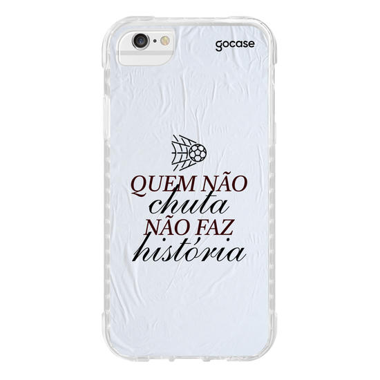 Capinha para celular  Futebol Raiz - Quem Não Chuta Não Faz História