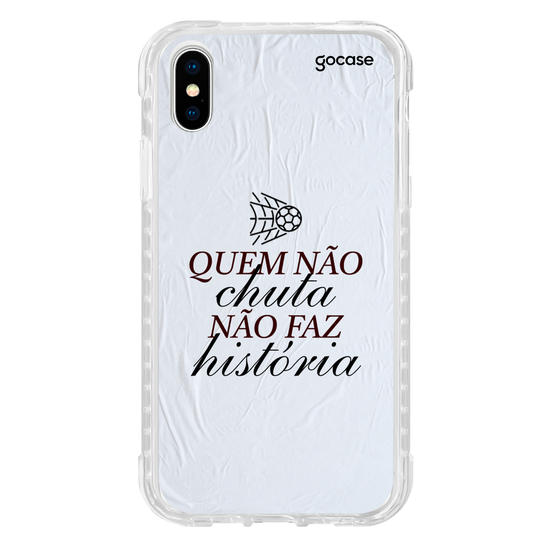 Capinha para celular  Futebol Raiz - Quem Não Chuta Não Faz História