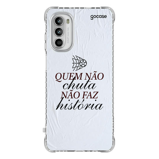 Capinha para celular  Futebol Raiz - Quem Não Chuta Não Faz História