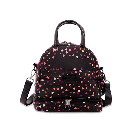 Bolsa Térmica Mix Pro - Corações Flutuantes All Black - Futurist