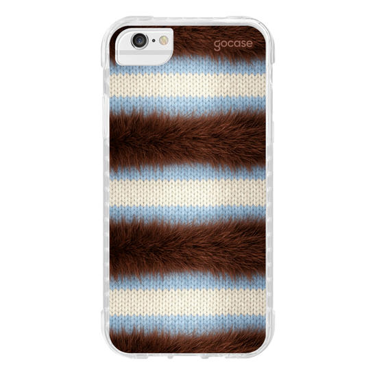 Capinha para celular  Fuzzy Stripes