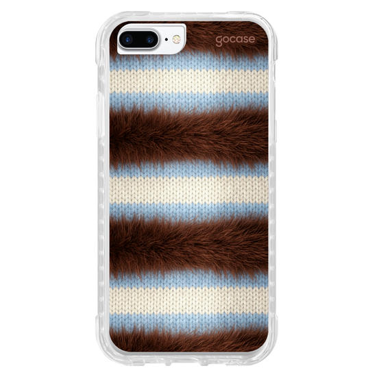 Capinha para celular  Fuzzy Stripes