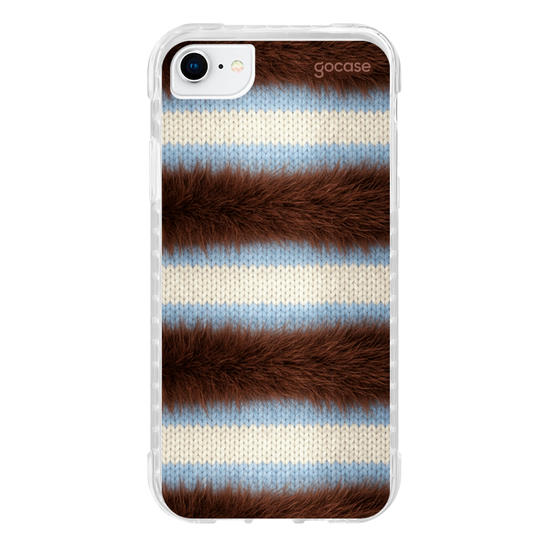Capinha para celular  Fuzzy Stripes