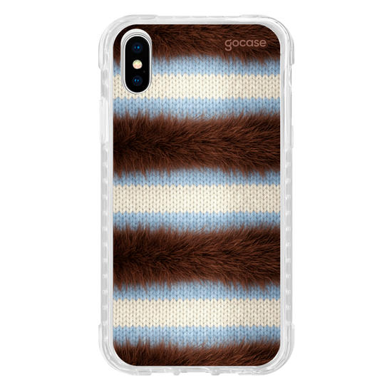 Capinha para celular  Fuzzy Stripes