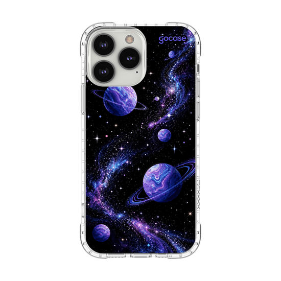 Capinha para celular  Galáxia e Planetas