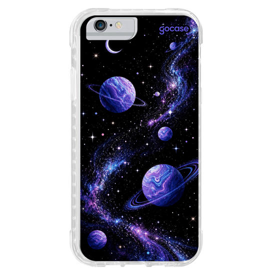 Capinha para celular  Galáxia e Planetas