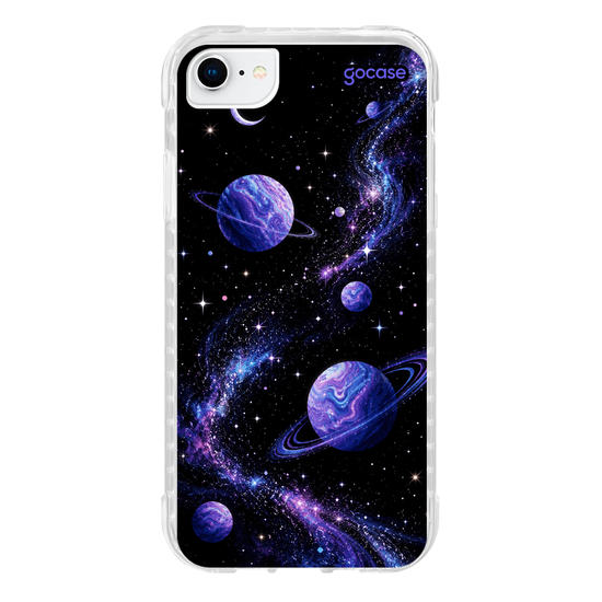 Capinha para celular  Galáxia e Planetas