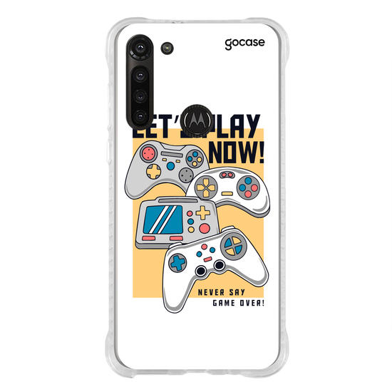 Capinha para celular Let's Play Now! 