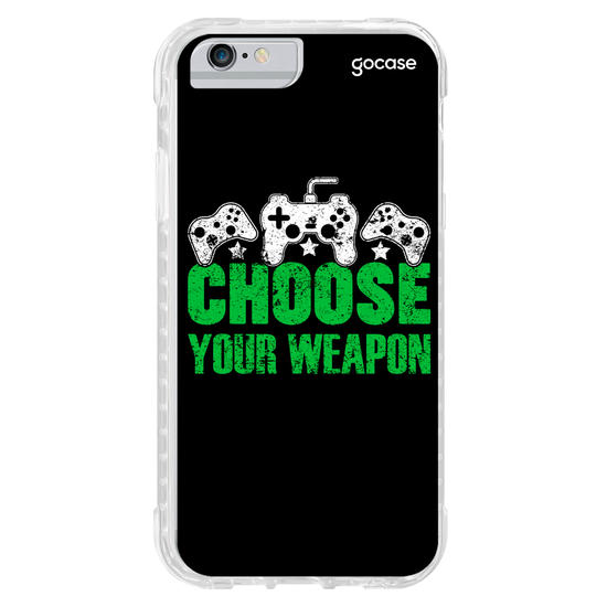 Capinha para celular Choose Your Weapon