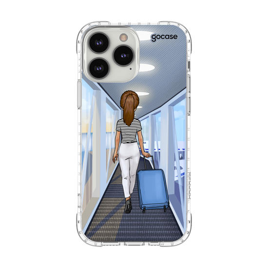 Capinha para celular Garota Aeroporto