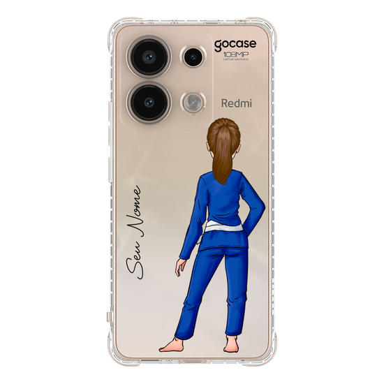 Capinha para celular Garota Artes Marciais