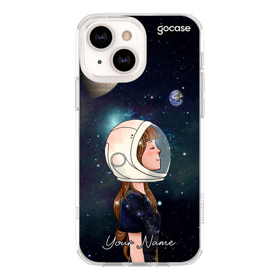 Astronaut girl Phone Case