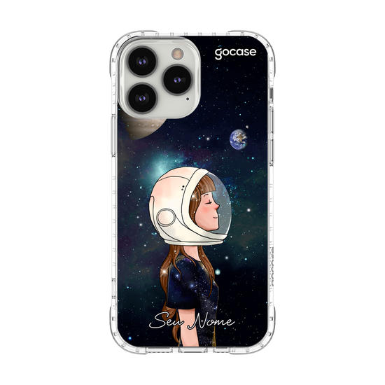 Capinha para celular Garota Astronauta
