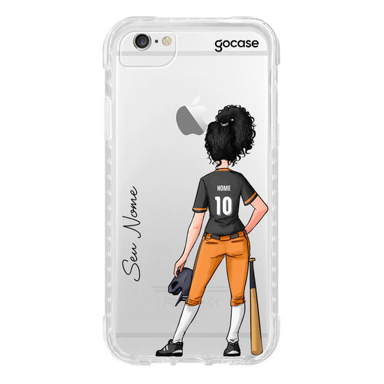 Capinha para celular Garota Baseball