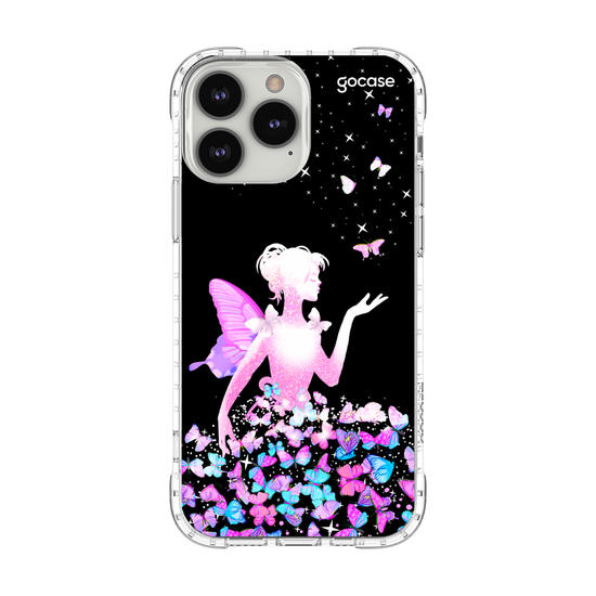 Capinha para celular Garota Borboletas