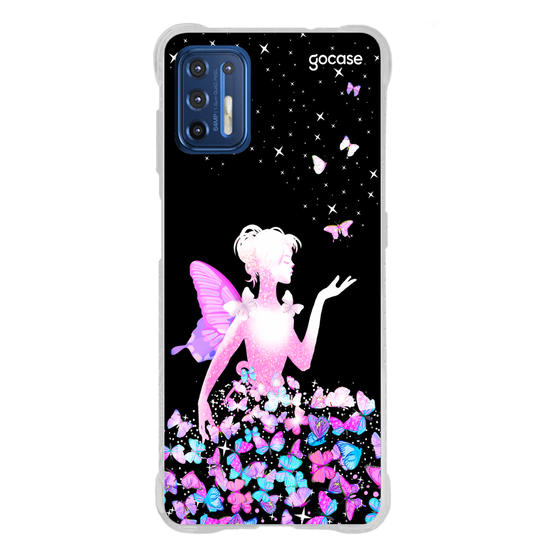 Capinha para celular Garota Borboletas