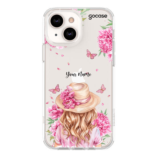 Field of Flowers Girl Phone Case