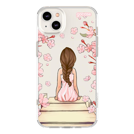 Capinha para celular  Garota Classical Rose