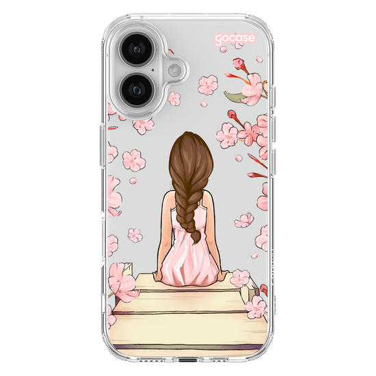 Capinha para celular  Garota Classical Rose
