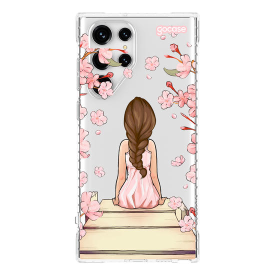 Capinha para celular  Garota Classical Rose