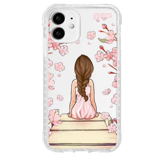 Capinha para celular  Garota Classical Rose