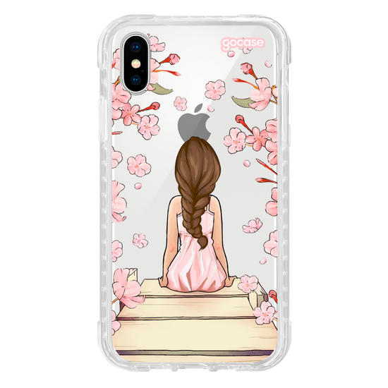 Capinha para celular  Garota Classical Rose