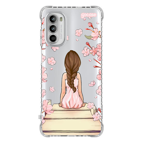 Capinha para celular  Garota Classical Rose