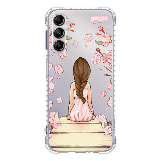 Capinha para celular  Garota Classical Rose