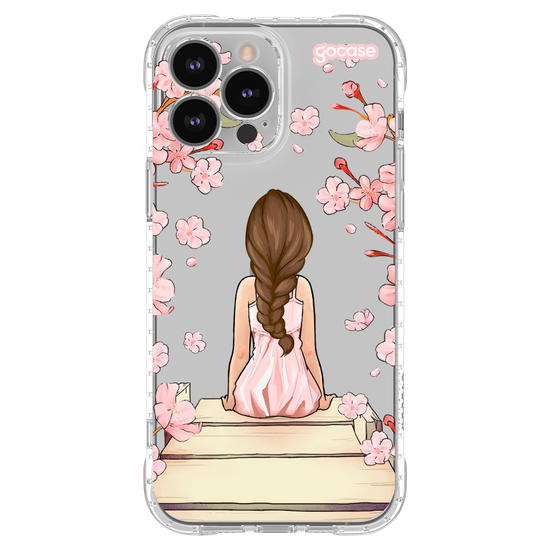 Capinha para celular  Garota Classical Rose