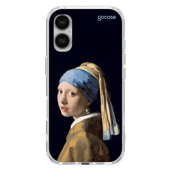 Capinha para celular  Garota Com Brinco Perola