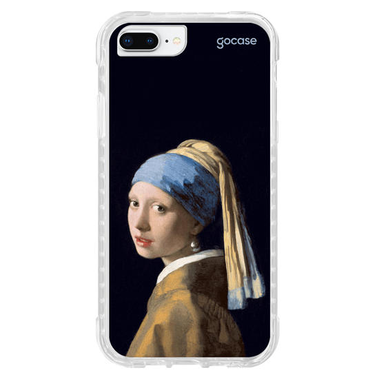 Capinha para celular  Garota Com Brinco Perola