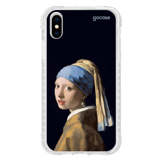 Capinha para celular  Garota Com Brinco Perola