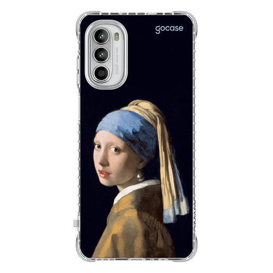 Capinha para celular  Garota Com Brinco Perola