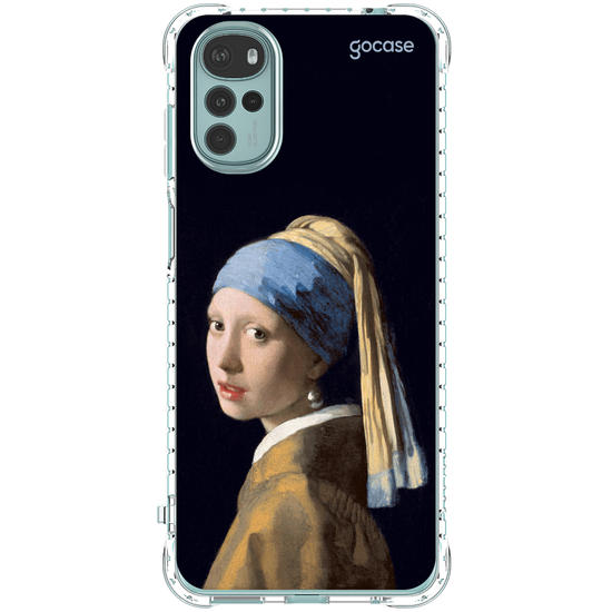 Capinha para celular  Garota Com Brinco Perola
