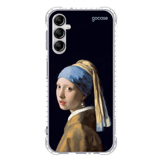 Capinha para celular  Garota Com Brinco Perola